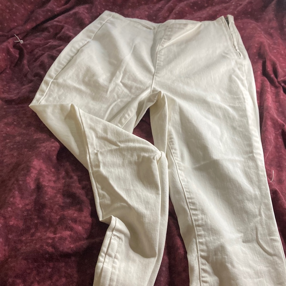 White jeans